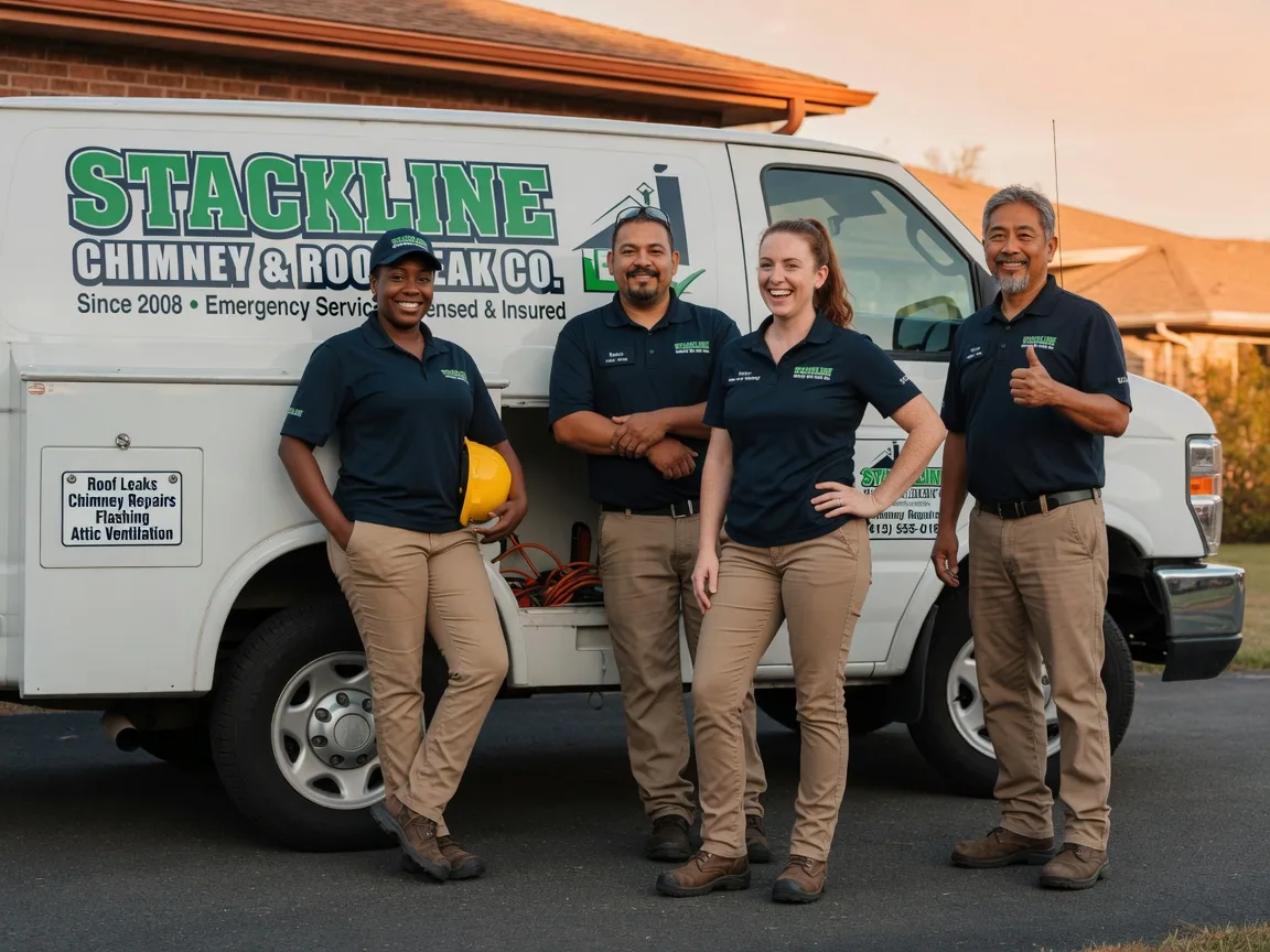 Chimney flashing repair company in Sanford, VA